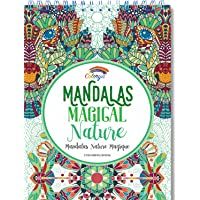 Libros Para Colorear Adultos por Colorya - Mandalas Magical Nature - Libro Colorear Adultos Premium- Sin Manchas…
